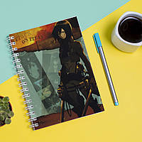 Скетчбук Sketchbook блокнот для рисования с принтом Attack on Titan - Вторжение титанов 5 А3 MD, код: 8301381