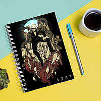Скетчбук Sketchbook блокнот для рисования с принтом Сатору Фудзинума Fujinuma Satoru А3 Кавун MD, код: 8301701