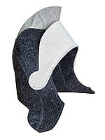 Банная шапка Luxyart "Гладиатор" искусственный фетр серый (LP-472) ld