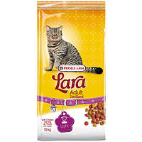 Сухой премиум корм для кастрированных котов и стерилизованных кошек Lara Adult Sterilized кур KS, код: 7772122