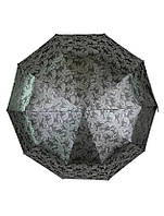 Зонт полуавтомат женский Bellissimo M524 жаккардовый на 9 спиц Серый MD, код: 8288868