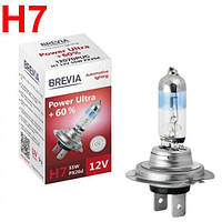 Автолампа галогенная Brevia Power Ultra +60% H7 12V 55W 1 шт (12070PUC)