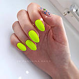 Гель-лак Komilfo Neon Collection N006 (жовтий, неоновий), 8 мл, фото 2