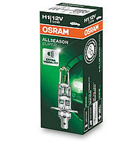 Автолампа галогенна Osram AllSeason Super H1 55 W 12 V 1 шт (64150ALS)