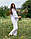 Жіноча виши﻿ванка,білий льон, фото 4