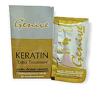 Кератиновая маска для волос Genive Keratin для гладкости и блеска, 30 мл