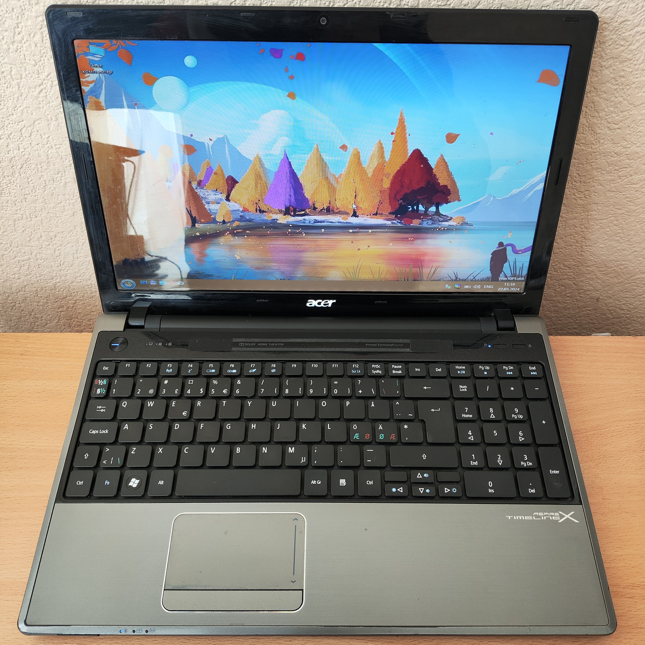 Ноутбук Acer Aspire 5820TG 15.6" i5-460M/4 Gb DDR3/500 Gb HDD/ Intel HD Graphics