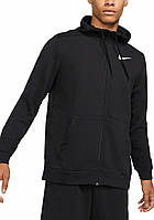 Бомбер чоловічий Nike M Nk Df Hdie Fz Fl XL Чорний (CZ6376-010) ZZ, код: 7439280