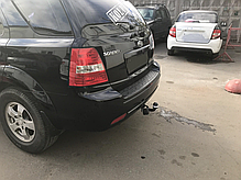 Фаркоп Kia Sorento 2006-2009 (Кіа Соренто) польський, гак знімний на болтах, фото 5