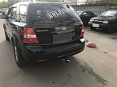 Фаркоп Kia Sorento 2006-2009 (Кіа Соренто) польський, гак знімний на болтах, фото 3