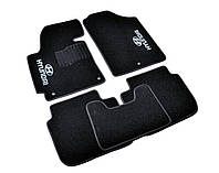 Автомобильные коврики ворсовые для Hyundai Elantra 2011-2015 Черные 5 шт