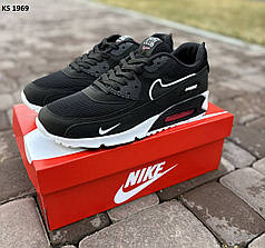 Nike Air Max 90 (чорно/білі) 41