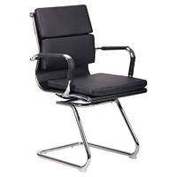 Кресло для конференций Slim FX CF хром XH-630C кожзаменитель Черный (AMF-ТМ)