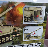 Конструктор IBLOCK PL-921-510  Армия SPH M109 САУ М109 АРМІЯ ЗСУ 1323 деталі, фото 7