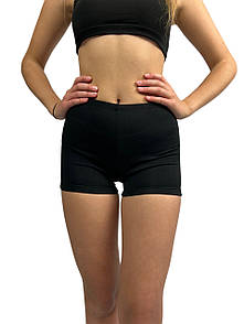 Шорти гімнастичні чорні, віскоза