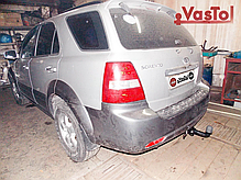 Фаркоп Kia Sorento 2006-2009 (Кіа Соренто) гак з'ємний на болтах, фото 5