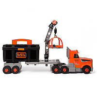 Детский игровой набор Black and Decker Грузовик 43x13,3x17,4см Smoby IG-OL185843 MD, код: 8249577