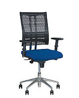 Кресло офисное E-Motion R механизм ES крестовина AL32 спинка сетка РХ-1, сиденье ткань ZT-25 (Новый Стиль ТМ)