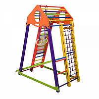 Детский спортивный комплекс для дома BambinoWood Color Plus (ТМ SportBaby)