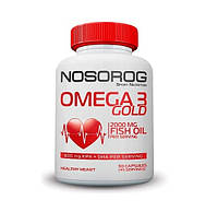 Омега для спорта Nosorog Nutrition Omega 3 Gold 1000 mg 90 Caps MD, код: 7808596