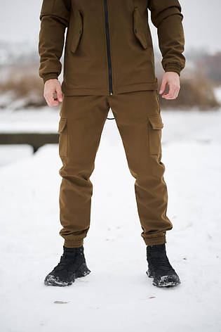 Штани чоловічі soft shell Intruder койот, фото 1