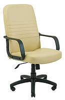 Кресло офисное Приус подлокотники пластик механизм Tilt кожзаменитель Неаполь-01 (Richman ТМ)