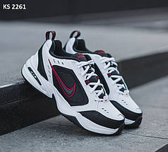 Nike Air Monarch IV (біло/червоні) 41