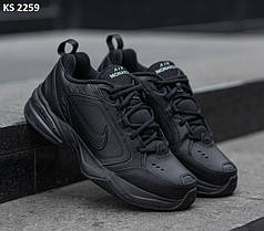 Nike Air Monarch IV (чорні) 42 44