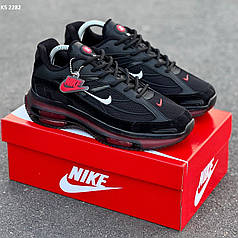 Nike Air (чорно/червоні) 40