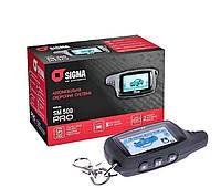 Автосигнализация SIGMA SM-500PRO / двухсторонняя / брелок 2 шт / одна дверь / LCD дисплей / без сирены /датчик