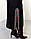 Чорна вишита сукня з етнічним візерунком, фото 5