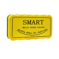 Губка для дошки магнітна SMART Т29, 10,5 х5, 5х2 см (Жовтий) ld