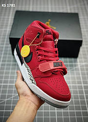 Nike Jordan Legacy 312 (червоні) 41