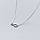 Срібна підвіска, ланцюжок на шию "Нескінченність" — срібло 925 проби EGYPT SILVER, фото 2