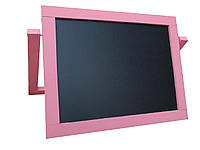 Мольберт детский магнитный Бертик розовый настольный двухсторонний 3в1 35х45 ZZ, код: 7465166