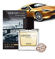 Ароматизатор воздуха Areon Car Perfume 50ml Glass Gold