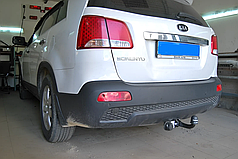 Фаркоп Kia Sorento XM 2009-2012 (Кіа Соренто) польський, гак знімний на болтах