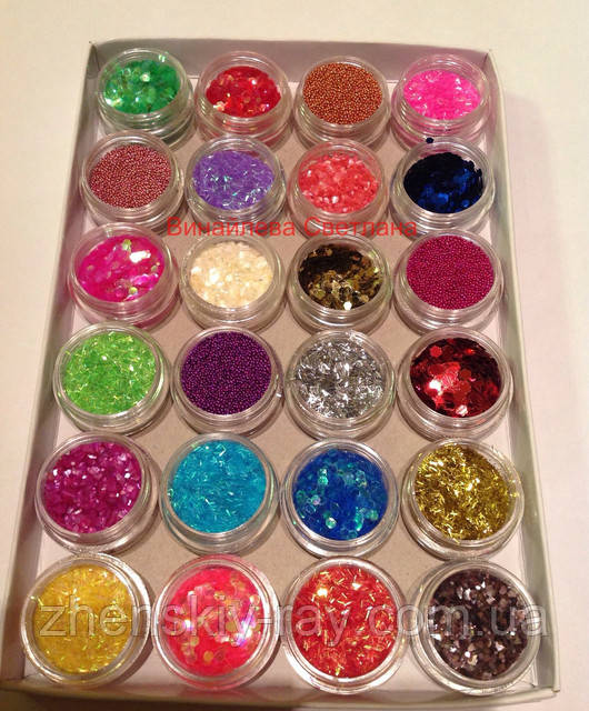 Набір декору для нігтів СОСО 24 шт.