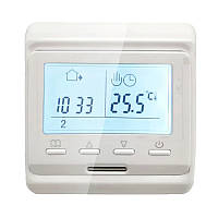 Wifi термостат для газового и электрического котла с LCD дисплеем Minco HeatMK60L Белый (1008 ZZ, код: 7780857