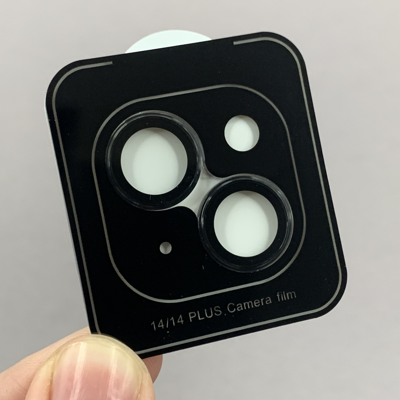Захисне скло на камеру для Apple iPhone 14 захисні лінзи на камеру айфон 14 чорне h3v