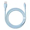 Кабель зарядний USB — Lightning Baseus Pudding Charging+Data 2.4 A 1.2 м Blue (P10355700311-00), фото 6