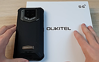 Противоударник Oukitel WP15 8/128Gb Black, Смартфон с нфс модулем и 5g, Сенсорный телефон 128 гб
