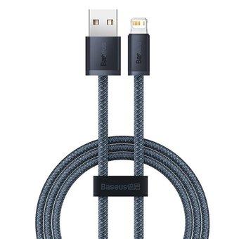 Кабель зарядный Lightning Baseus Dynamic Series 2.4A USB - Lightning 2 м Grey (CALD000516)