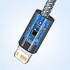 Кабель зарядный Lightning Baseus Dynamic Series 2.4A USB - Lightning 2 м Grey (CALD000516), фото 10