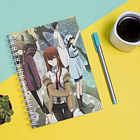 Скетчбук Sketchbook блокнот для рисования с принтом Steins Gate-Врата Штейна А3 Кавун 48 MD, код: 8301593