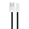 Кабель зарядный Lightning Baseus Dynamic 2 Series 2.4A USB - Lightning 20W 1м Green (CALD040006), фото 3