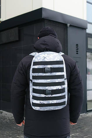 Рюкзак Fazan V2 сірий піксель, фото 1