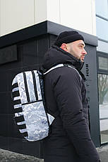 Рюкзак Fazan V2 сірий піксель, фото 3