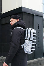 Рюкзак Fazan V2 сірий піксель, фото 4