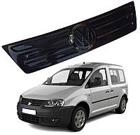 Зимняя накладка на решетку радиатора Volkswagen Caddy 2004-2010 Глянец FLY
